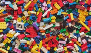 A collection of Legos